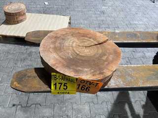 Rosewood Schijf, Dikte 70mm, Ø 350mm